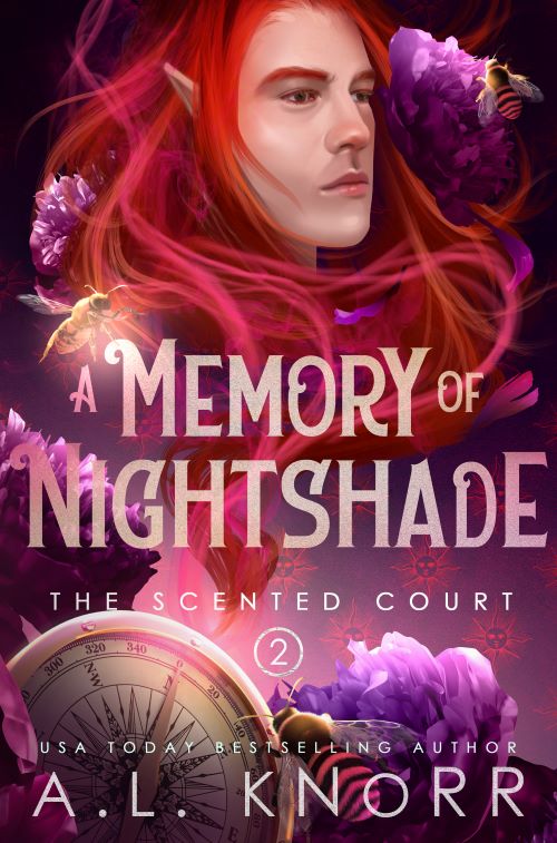 A Memory of Nightshade - book 2 of The Scented Court by A.L. Knorr