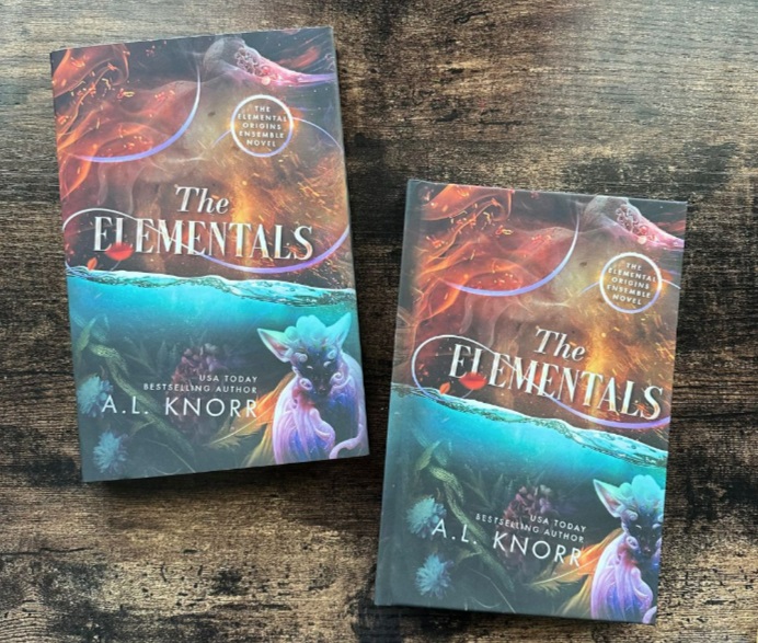 The Elementals hardcover book by A.L. Knorr