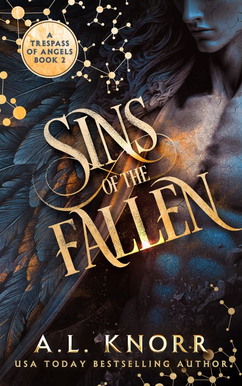 Book cover for Sins of the Fallen by A.L. Knorr